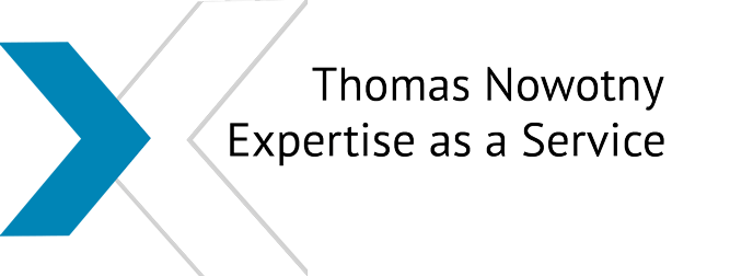 Thomas Nowotny XaaS Expertise as a Service
